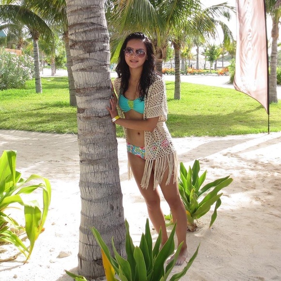 Colorful Aerie bikini S top and XS bottom - Picture 5 of 5